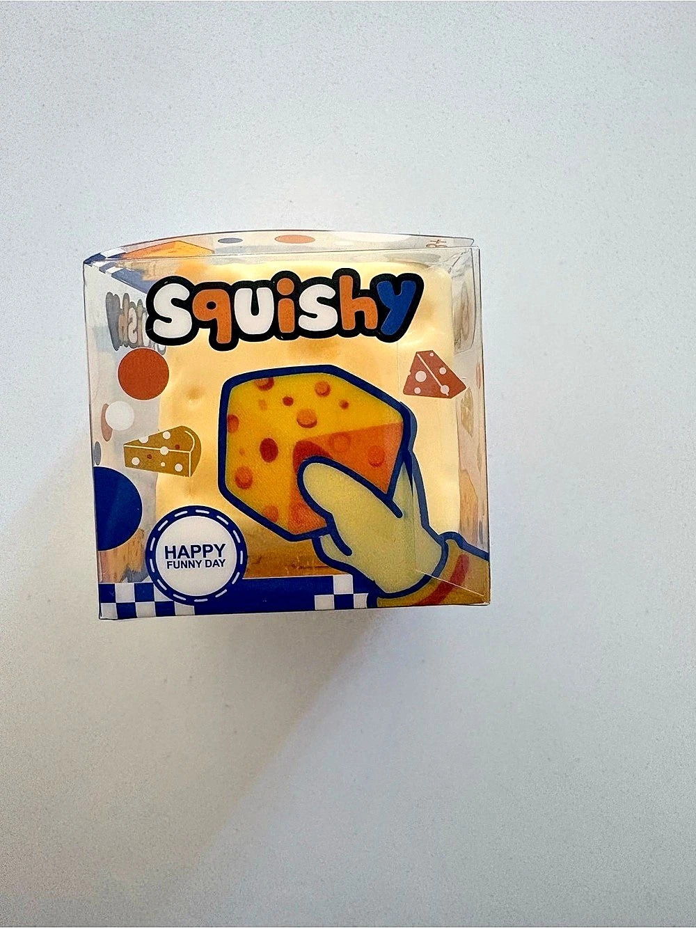 Cheese Squishy Toy NWT
